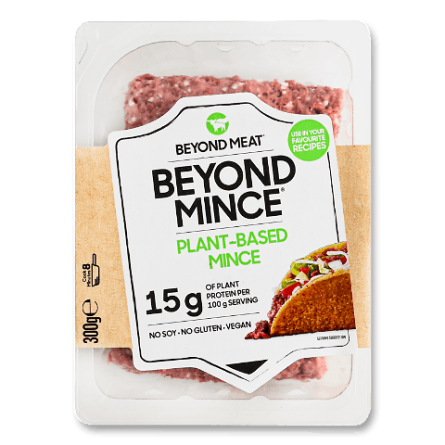 Фарш Beyond Meat із рослинної сировини з гороховим білком