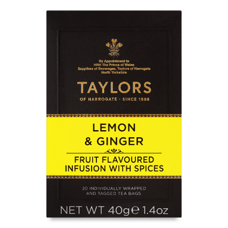 Суміш трав'яна Taylors of Harrogate лимон-імбир slide 1
