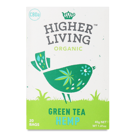 Чай зелений Higher Living з коноплями