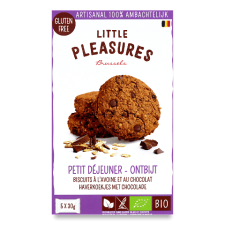Печиво Little Pleasures вівсяне з шоколадом mini slide 1