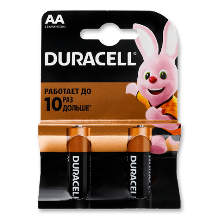 Батарейки Duracell AA LR6 MN1500