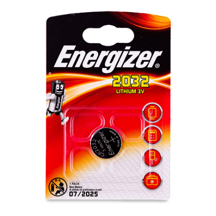 Батарейка Energizer Lithium CR2032 slide 1