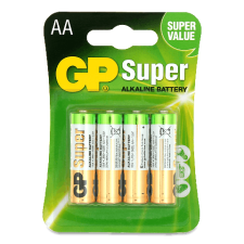 Батарейки GP Super Alkaline 1.5V LR6 AA mini slide 1