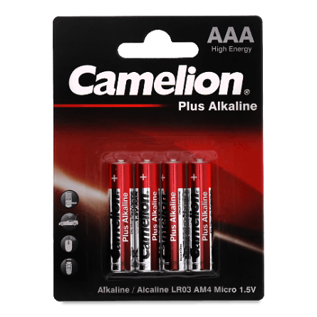 Батарейка Camelion Plus Alkaline LR03 slide 1