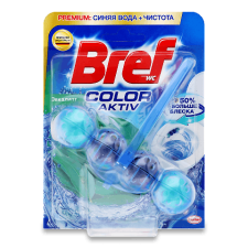Блок туалетний Bref Color Activ синя вода mini slide 1