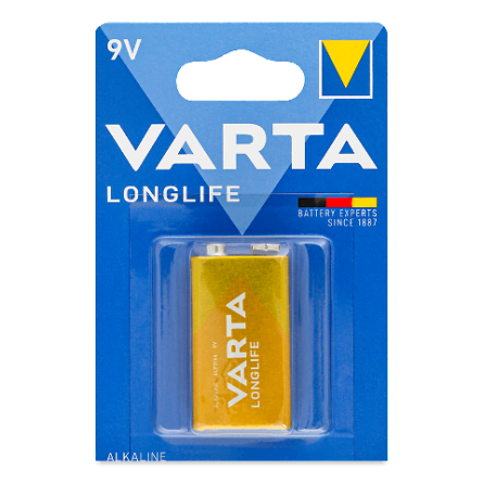 Батарейка Varta Longlife 9V slide 1