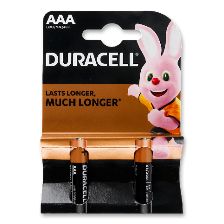 Батарейки Duracell AAA LR03 MN2400 slide 1