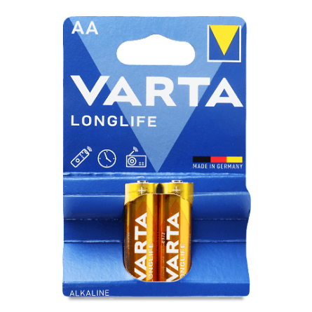 Батарейки Varta Longlife AA LR6 slide 1