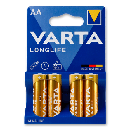 Батарейка Varta Longlife AA slide 1