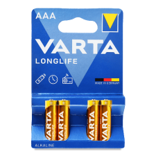 Батарейка Varta Longlife AAA mini slide 1