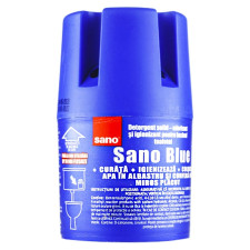 Засіб Sano blue для миття і дезинфекції унітазу 150г mini slide 1