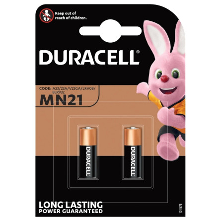 Батарейки Duracell MN21 2шт slide 1