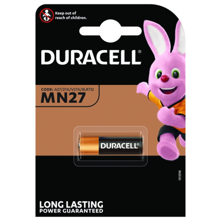 Батарейка Duracell MN27 алкалиновая