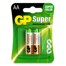 Батарейки GP SUPER ALKALINE 1.5V LR6 AA mini slide 1