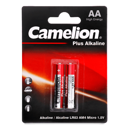 Бaтарейки Camelion Plus Alkaline AAA 2шт