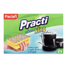 Губки кухонні Paclan Silver King mini slide 1