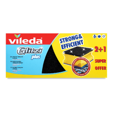 Губка для каструлі Vileda Glitzi plus 94X68X45 мм mini slide 1