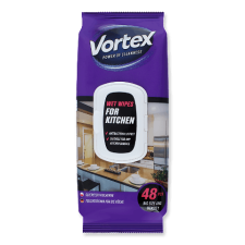 Серветки вологі Vortex антибактеріальні для кухні з клапаном mini slide 1
