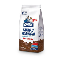 Какао 150 г Юнга з молоком без цукру mini slide 1