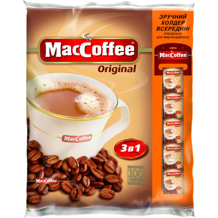Кофейный напиток 3в1 MacCoffee Original 20 г x 100 шт slide 1