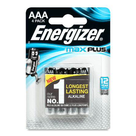 Батарейки Energizer Max Plus AAA