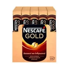 Кофе NESCAFE Gold растворимый в стиках 25 шт x 1.8 г mini slide 1