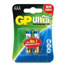 Батарейки GP Ultra + Alkaline AAA LR03 mini slide 1