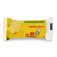 Блок для унітаза «Лимонний», запаска mini slide 1