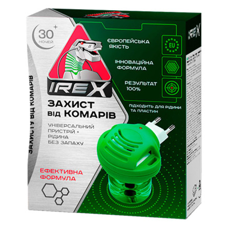 Комплект от комаров Irex прибор и жидкость 30 ночей