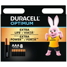 Батарейки Duracell Optimum AAA 8шт mini slide 1
