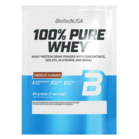 Протеин BioTech 100% Pure Whey Шоколад 28г slide 1
