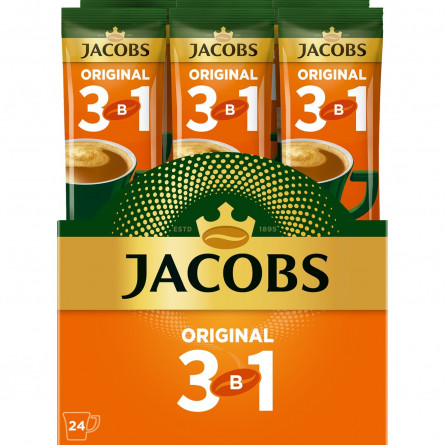 Напиток кофейный Jacobs Original 3в1 в стиках 12г slide 4