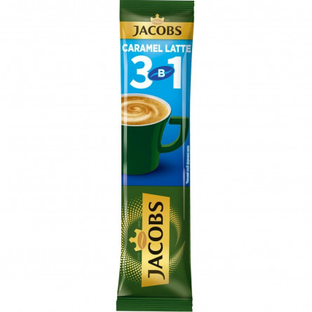 Напиток кофейный Jacobs 3в1 Caramel Latte в стиках 12.3г slide 1