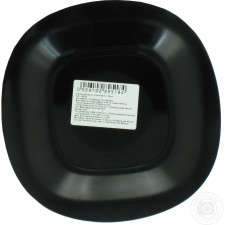 Тарелка Luminarc десертная черная 19см mini slide 2