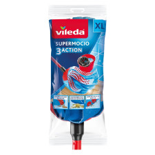 Швабра Vileda SuperMocio 3Action Velour з мікрофіброю mini slide 2