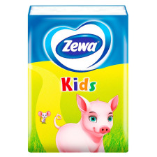 Носовые платочки Zewa Kids бумажные 10шт mini slide 6