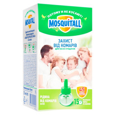 Жидкость Mosquitall Защита для взрослых от комаров 30 ночей 30мл mini slide 1