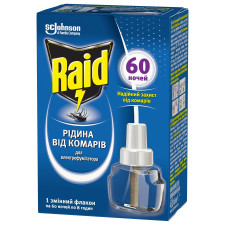 Рідина від комарів Raid для електрофумігаторів 60 ночей 43,8мл mini slide 1