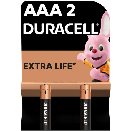 Батерейка Duracell AAA 1,5V LR03 2шт slide 2