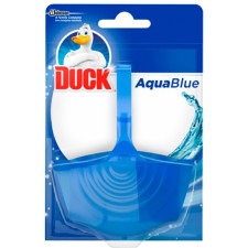 Подвесной очиститель для унитаза Duck Aqua Синий 4в1 40г mini slide 1