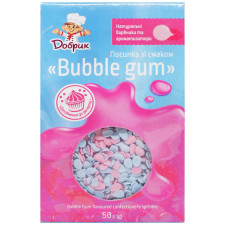 Посипка кондитерська фігурна Добрик зі смаком Bubble gum 50г mini slide 2