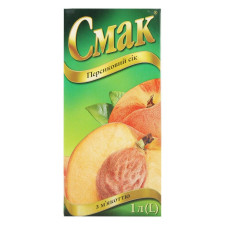 Сок Смак Персиковый с мякотью 1л mini slide 1