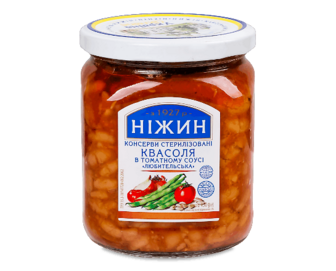Квасоля «Ніжин» «Любительська» у томатному соусі, 450г