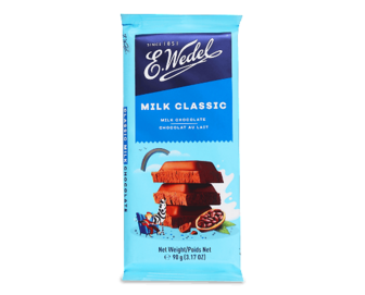 Шоколад молочний E.Wedel 90г