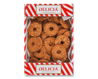 Печиво Delicia Фітнес здобне 0,3кг
