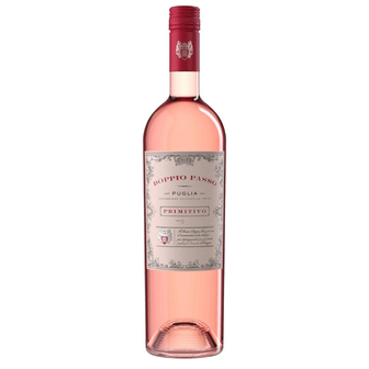 Вино Doppio Passo Primitivo Puglia рожеве напівсолодке 12% 0,75л