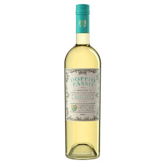 Вино Doppio Passo Moscato DOC біле напівсолодке 12,5% 0,75л