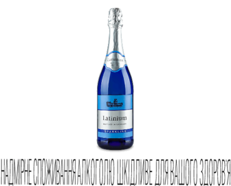 Напій на основі вина Latinium Sparkling білий напівсолодкий, 0,75л