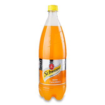 Напій соковмісний Schweppes Tangerine сильногазований, 1л
