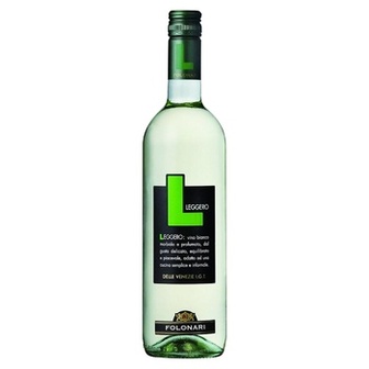 Вино Folonari Leggero delle Venezie IGT біле сухе 11% 0,75л
